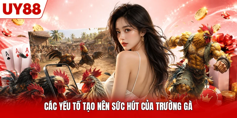 Các yếu tố tạo nên sức hút của trường gà